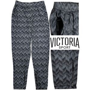 Vsx Sport Pull On Printed Zipper Ankle Joggers w/Pockets. Silky Feel. Size Small